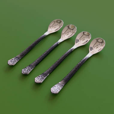Gourmet Settings Twist Set of 4 Mini Spoons