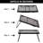 Folding Campfire Grill Grate with Steel Mesh, Portable Fire Pit Grill