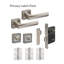 Denver Privacy (Bed & Bath) Door Handle Pack-78549405