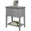 Deonni 56cm W Solid Wood Bedside Table-1335895971