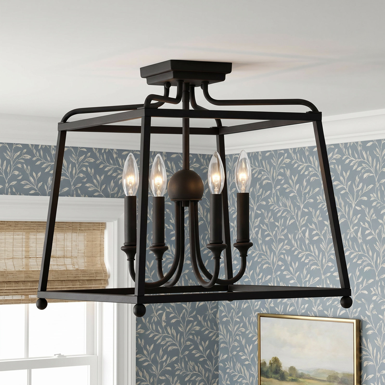 Sylvan 4-Light Flush Mount