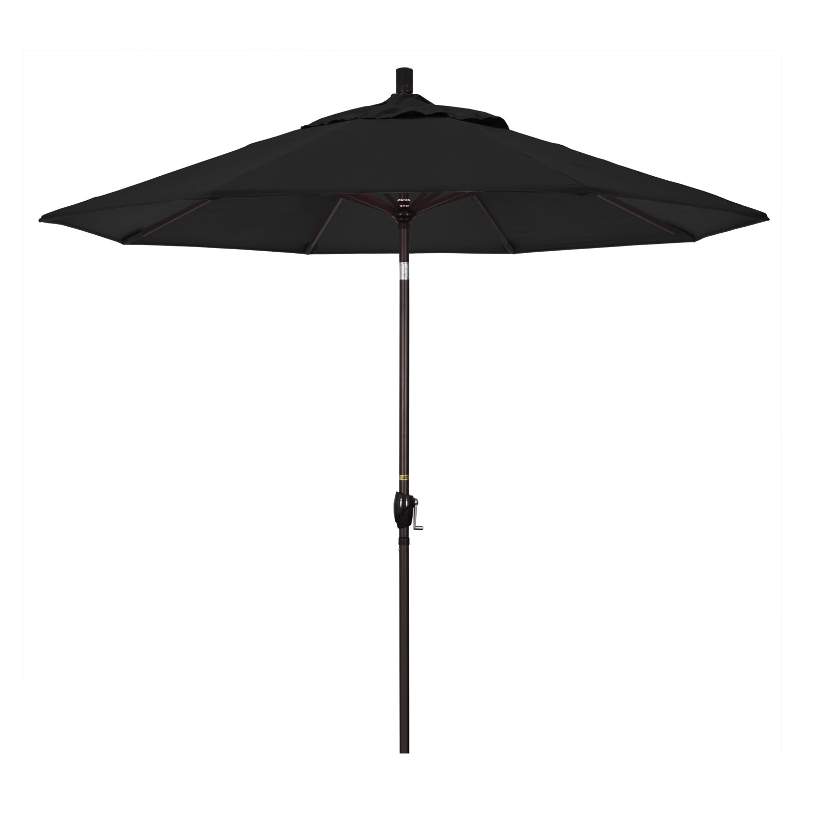Iuka 108'' Outdoor Umbrella, Black Performance