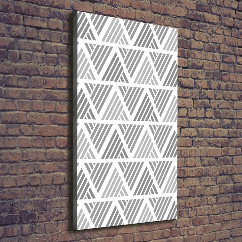Geometric Background - Wrapped Canvas Print