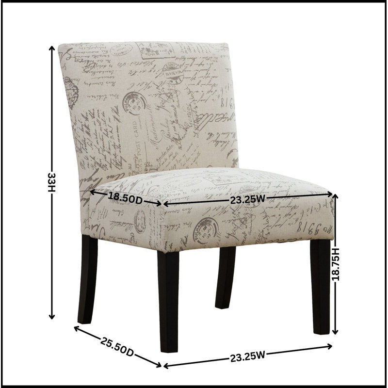 Fauteuil d'appoint sans accoudoirs Botticelli
