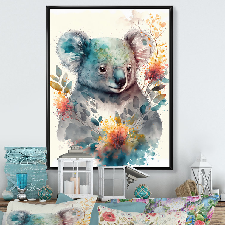 Adorable Baby Koala Wall Art: Canvas Prints, Art Prints & Framed