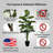 48'' Faux Palm Tree