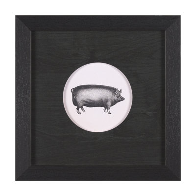 Klem On The Farm II By Wild Apple Portfolio A Framed Art Print Matted Under Glass
