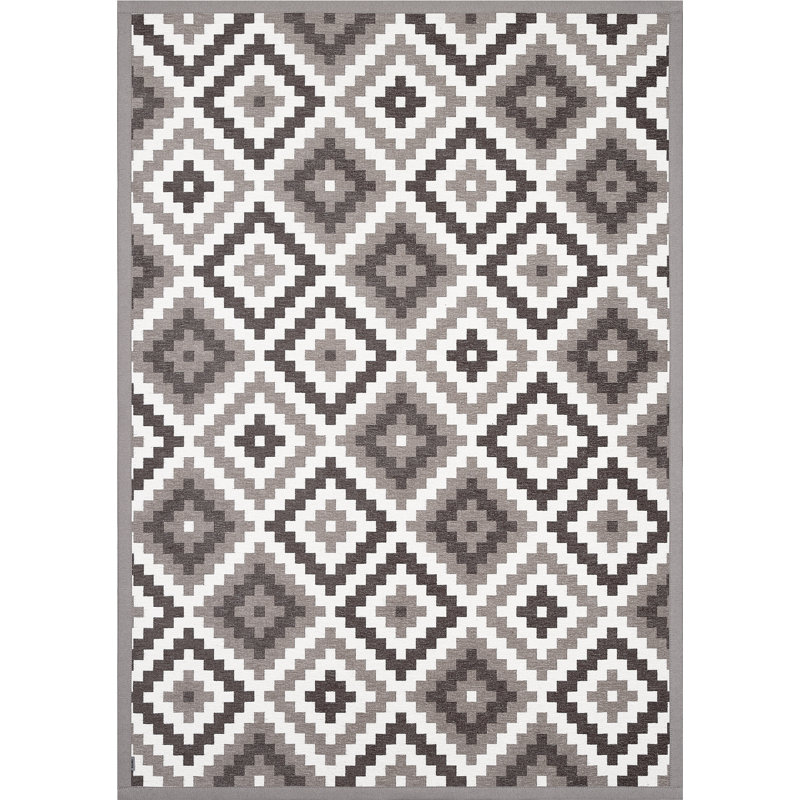 Saka Geometric Hand Woven Area Rug, Rectangle 100 x 160cm