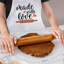 Tablier de chef de cuisine avec passe-partout CounterArt Made With Love