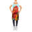 No Pattern Bib Apron