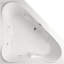 Baignoire de coin en acrylique 60 "x 60" Designer-9228121-88750735
