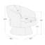 Fauteuil d'appoint pivotant Bhupendra-1821670894