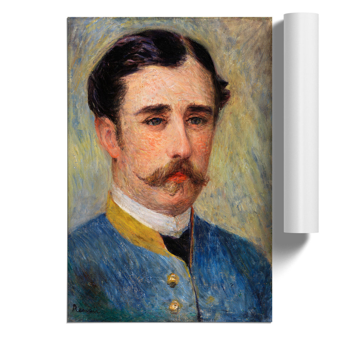 Portrait of a Man by Pierre Auguste Renoir - Frameless Print