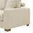 86" Upholstered Corduroy Sofa With Solid Wood Legs-102355280