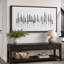 «Minimal Botanical Minimalist Pine Tree Silhouette», reproduction encadrée sur toile-98042151-111665148