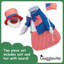 Tenue d'oie large Gaggleville Uncle Sam
