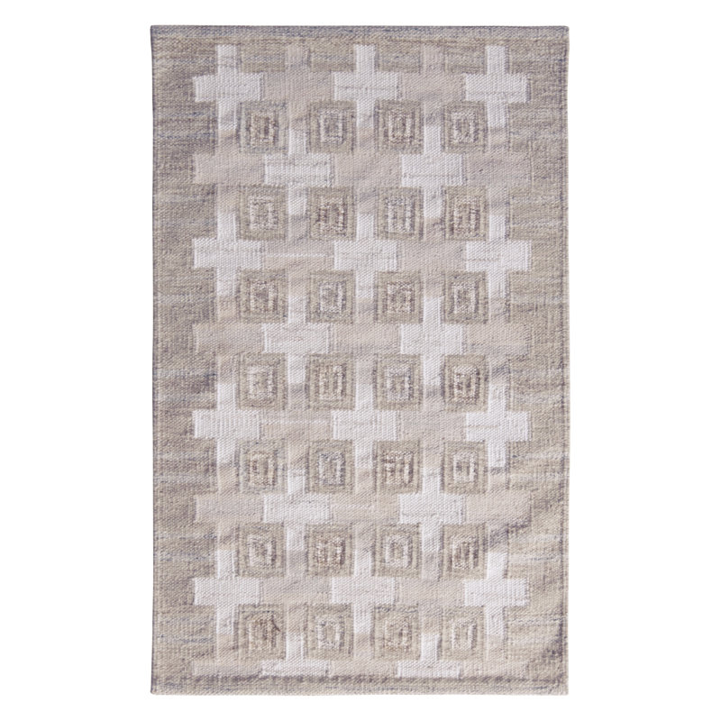 Wool Geometric Area Rug, Rectangle 10' x 14'