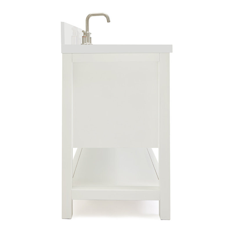 Magnolia Bath Vanity Rectangular Basin S061SWQ, White