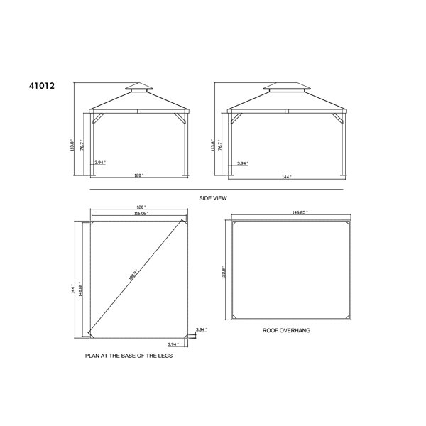 Dimensions du produit