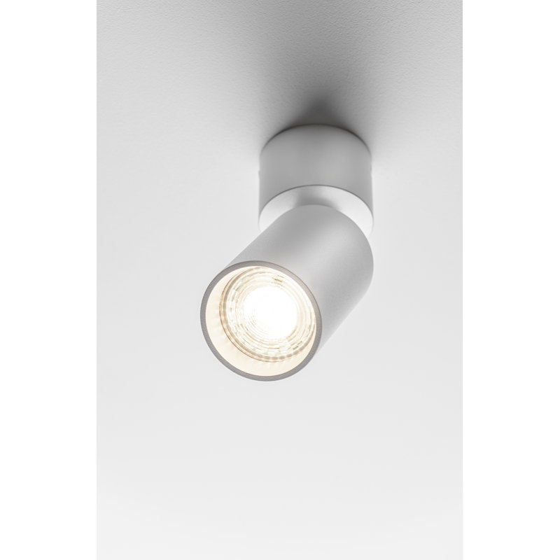 Casica Semi Flush Mount, White