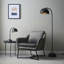 Gursevak 150.5cm Matt Black Arched Floor Lamp