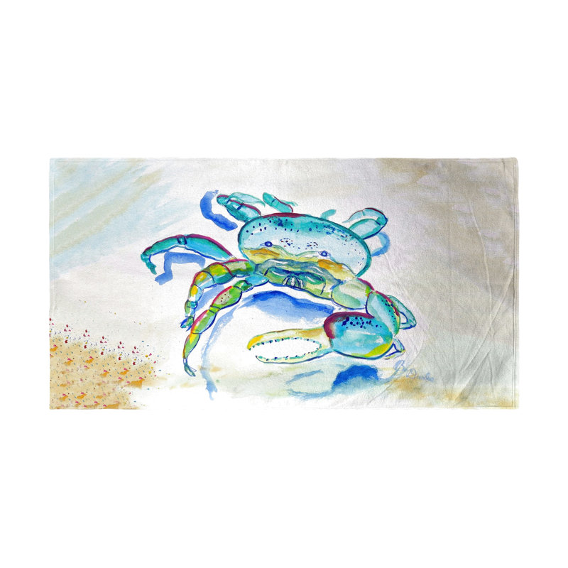 Serviette de plage fiddler crab Rech