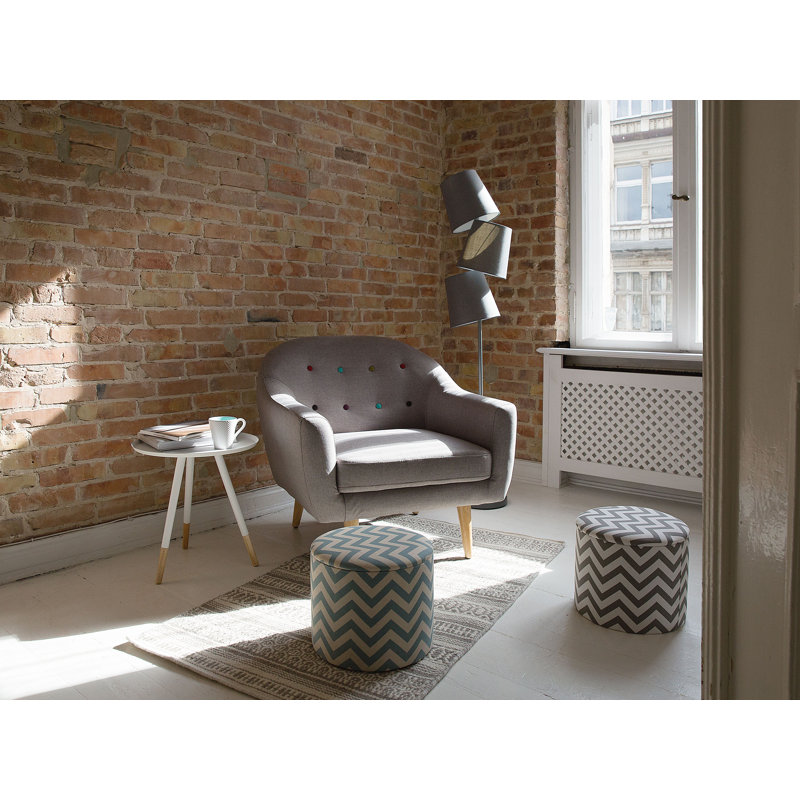 Aamna 163cm Novelty Floor Lamp, Grey