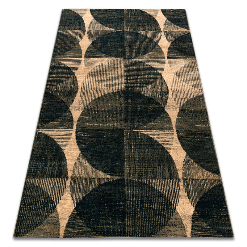 Ava Oriental Wool Area Rug, Rectangular 170 x 235cm