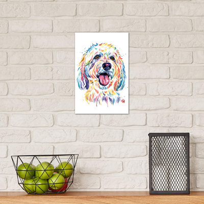 Goldendoodle - Charlie par Lisa Whitehouse - impression d'art graphique