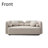 Modern Upholstered Boucle 3-piece Sofa Set, 6-seater With Accent Chair-956571712-970907433