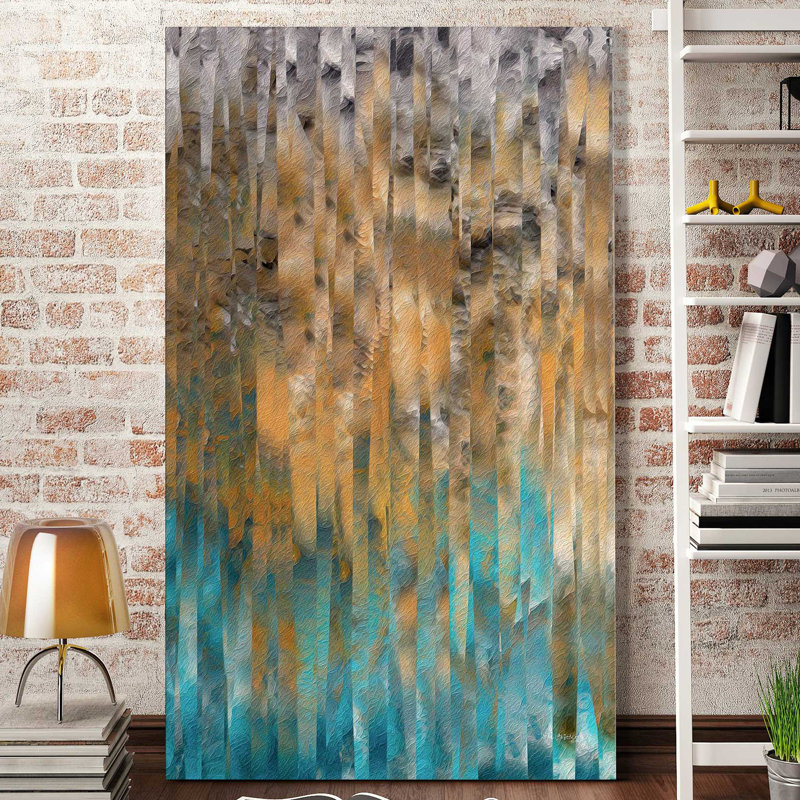 «Never Thirst, John 04:14» par Mark Lawrence, reproduction d'art, Toile tendue, H 48 po x l 28 po x P 1,5 po