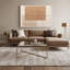 Minimalisme 30, art mural sur toile brune-267080945