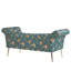 Uriel Velvet Chaise Lounge