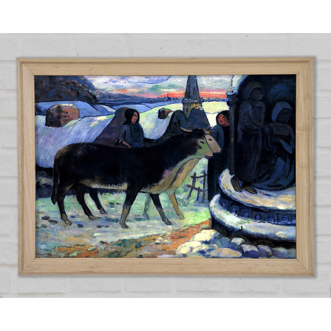 Gauguin Weihnachten - Einzelne Bilderrahmen Kunstdrucke