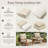 Braun Outdoor Cushions 24X24X5 Patio Chair Cushions Indoor/Outdoor Seat And Back Cushion, Cushions Only (Set Of 6)-1094484120-1094484126-1094484123