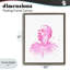Cadre flottant In In A Mood Portrait, design par Simone Elum-64144489-64144488