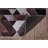 Jahmaal Patchwork Faux Cowhide Brown Printed Area Rug-118069349