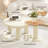 Circular Coffee Table Set Easy Assembly For Living Room