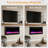 30 In. Wall Mounted Electric Fireplace With 12 Flame Colors And Wifi Function In Black-678244328