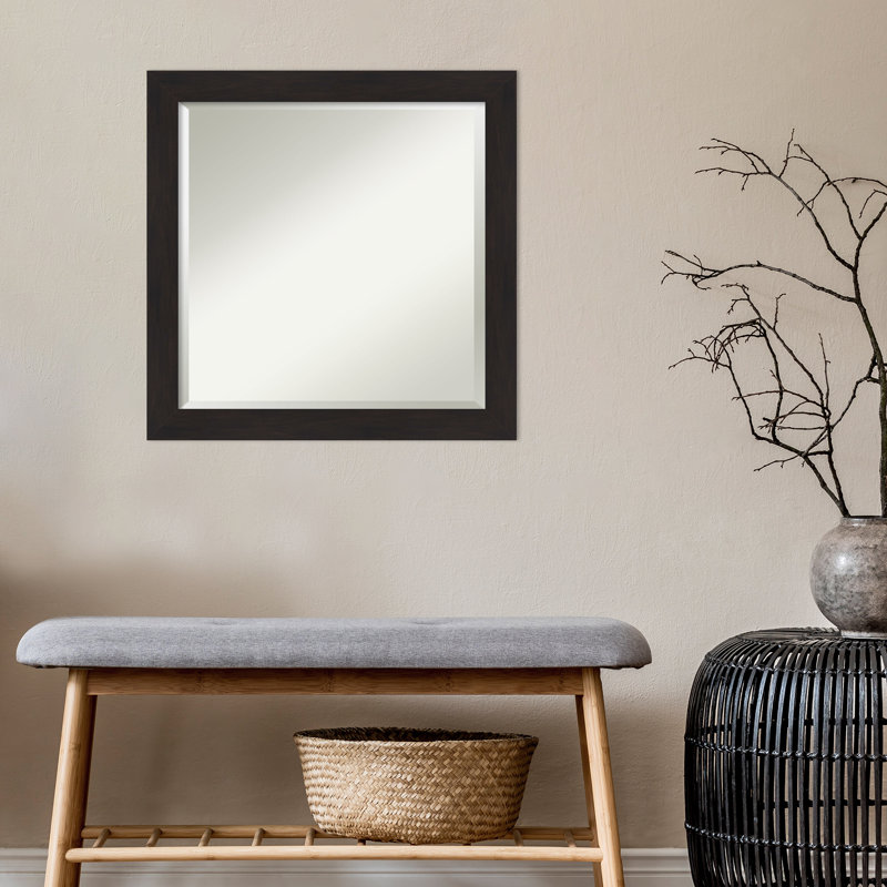 Miroir biseauté Lafreniere, H 25 po x l 25 po
