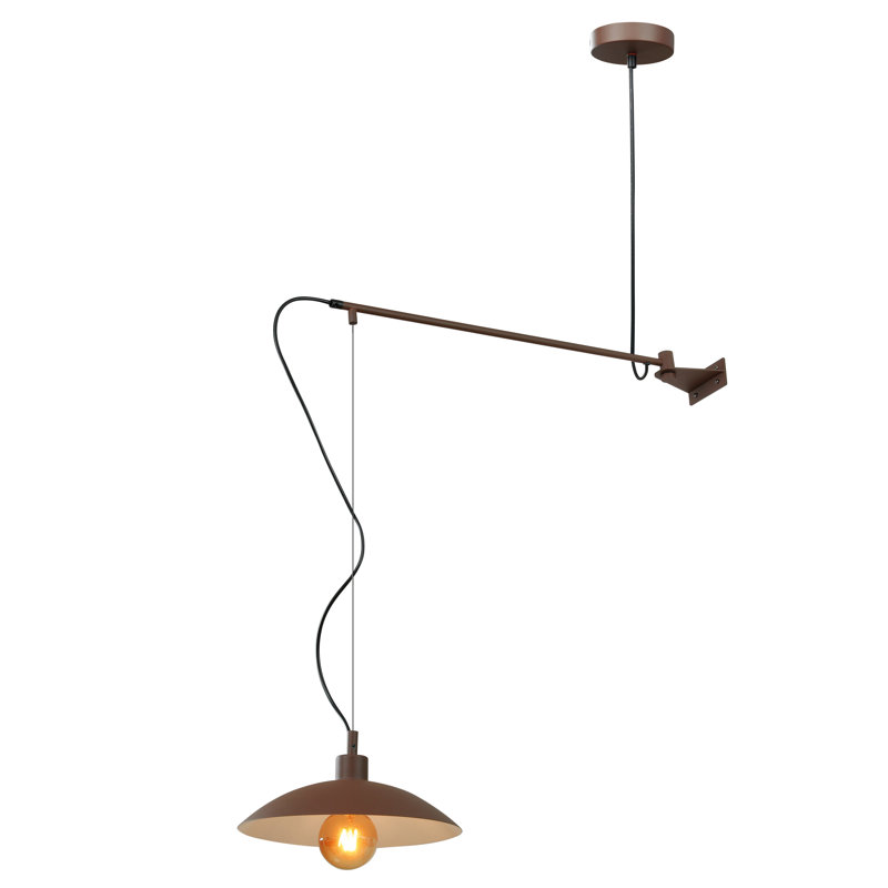 Cancio Aluminium (hammered) Barn Light, Corten, Corten