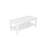Versaloft Solid Wood Amish Coffee Table with Shelf in White Paint - Living Room Conversation Table Made in the USA-149190502