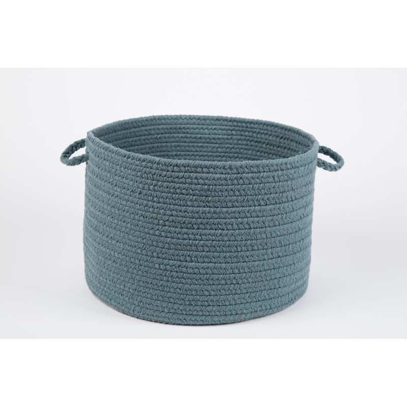 Panier en tissu Smyth, Bleu océan