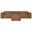 Rex 4 - Piece Modular Genuine Leather Reversible L-Sectional-98738247