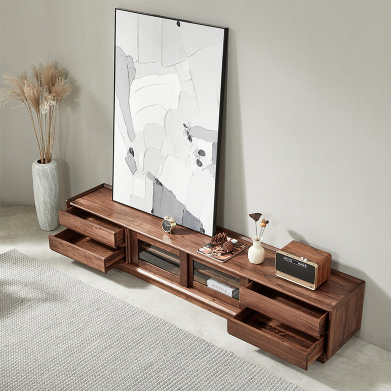 Meuble télé de style nordique, L 78,74 po