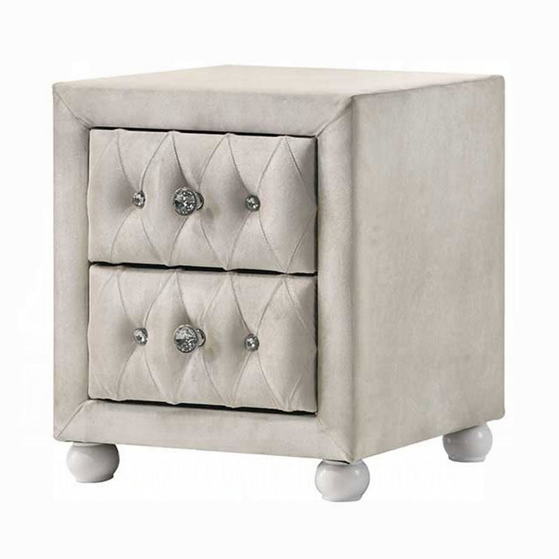 Reggie Nightstand, Beige