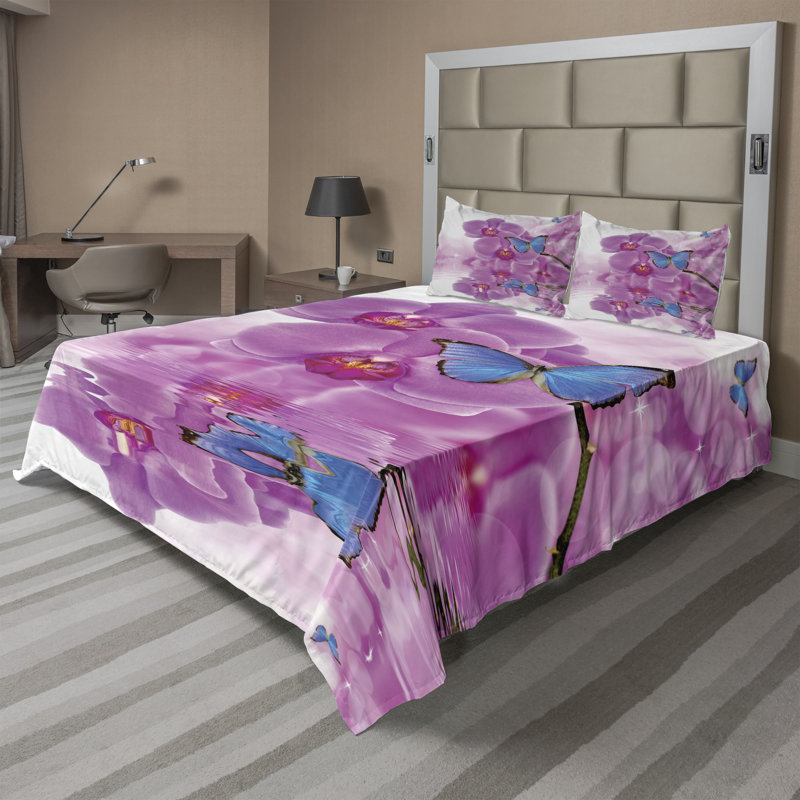Microfiber Sheet Set, Full Sheet Set with Fitted Sheet and 2 Pillowcases
