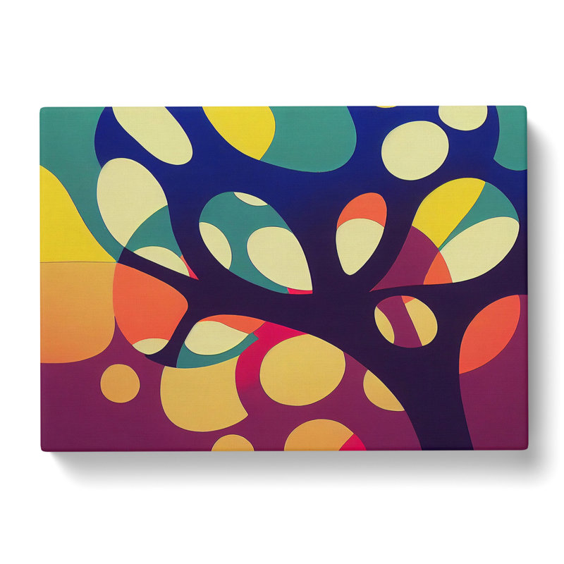 Stimulating Abstract Tree - Wrapped Canvas