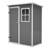Waterproof Storage Shed With Floor And Lockable Design And Window