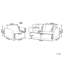 Stilla 3 - Piece Living Room Set-249460323